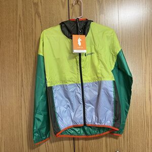 NWT Cotopaxi Women’s XS Teca Full Zip Windbreaker Jacket Limeade